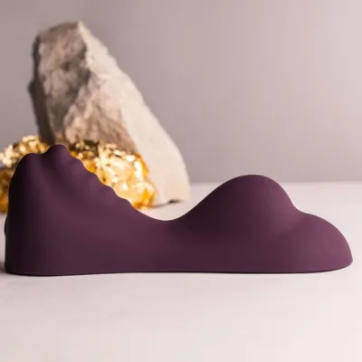 Ruby Glow Purple Sit-On Vibrator | Rocks Off