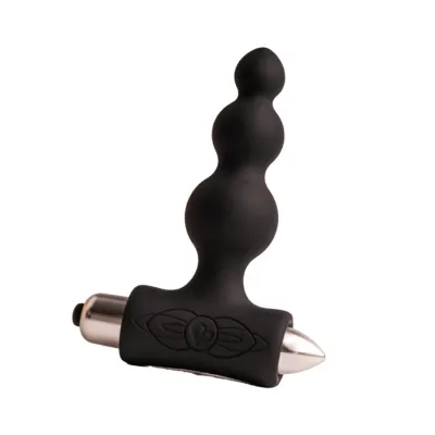 Petite Sensations Bubbles Anal Plug Vibrator Black – Rocks Off