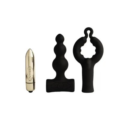 Petite Sensations Bubbles Anal Plug Vibrator Black – Rocks Off