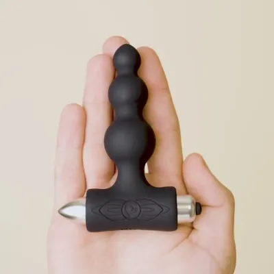Petite Sensations Bubbles Anal Plug Vibrator Black – Rocks Off