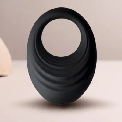 Spire Black Vibrating Penis Ring – Rocks Off