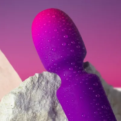 Glo-Girl Vibrator Wand Mini Purple | Rocks Off