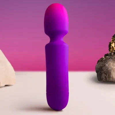 Glo-Girl Vibrator Wand Mini Purple | Rocks Off