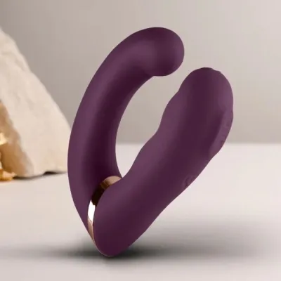 Gemini Dual Vibrator G-Spot Klitoris Stimulator Lila | Rocks Off