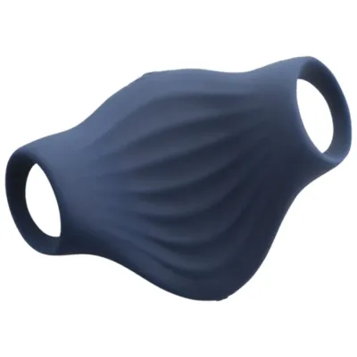 Palmblauer Flexibler Vibrator-Masturbator – Rocks Off
