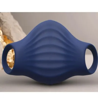 Palmblauer Flexibler Vibrator-Masturbator – Rocks Off