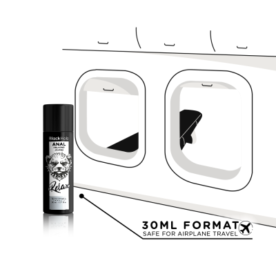 BLACK HOLE -  SCHWARZE LOCH-GEL-SILIKON-BASIS-ANAL-DILATION 30 ML