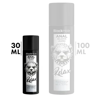 Black Hole Gel Silicone Base Anal Dilation 30ml – Black Hole