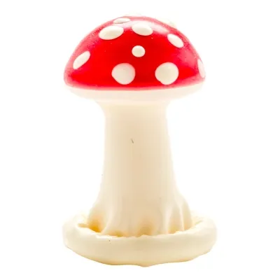 Fly agaric model 1 condom, hand-painted – Condomerie