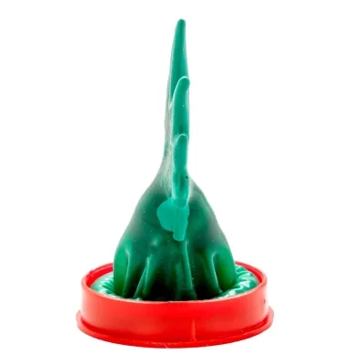 Cannabis Model 1 Condom Hand Painted – Condomerie