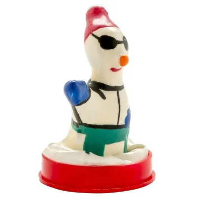 Snowboarder Xl Condom Hand Painted – Condomerie