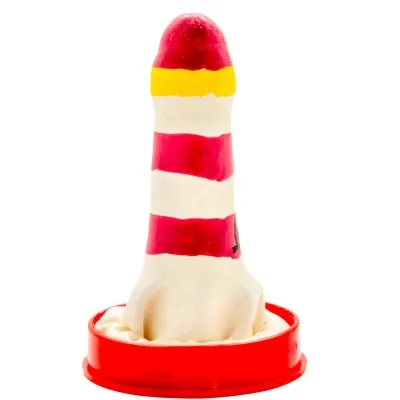 Leuchtturm Kondom Handbemalt – Condomerie