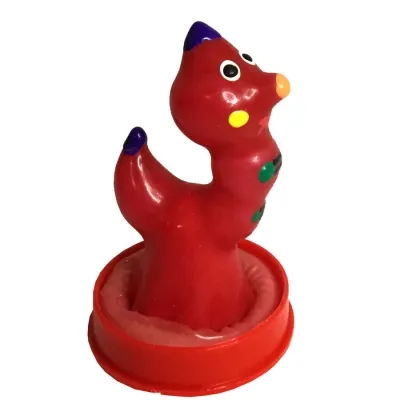 Wurm Kondom Handbemalt – Condomerie
