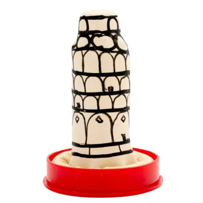 Pisa Tower Condom Hand-painted – Condomerie