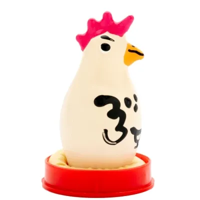Cocky Rooster Kondom Handbemalt – Condomerie