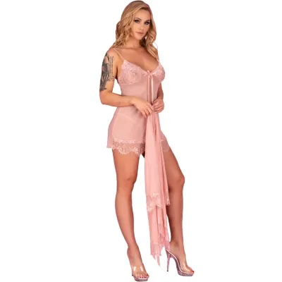 Hyeona Babydoll + Thong Rose Xl – Livco Corsetti Fashion