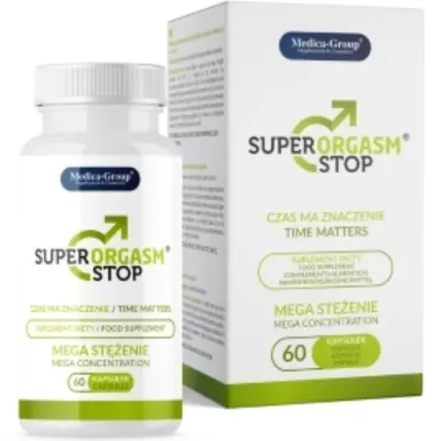 Super Orgasm Stop Delay Für Männer 60 Kapseln – Medica Group