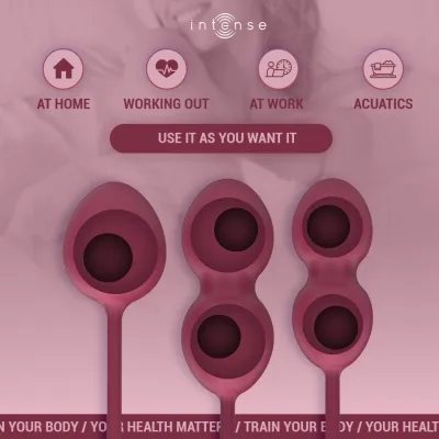 Charli Kegel Ball Kit Burgund – Intense