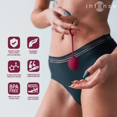 Charli Kegel Ball Kit Burgund – Intense