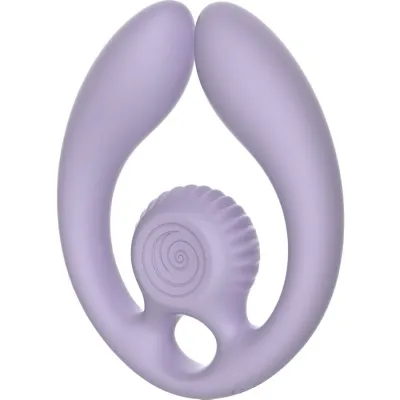 Gizi Duo Couple Stimulator Remote Control Purple – Snail Vibe
