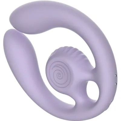 Gizi Duo Couple Stimulator Remote Control Purple – Snail Vibe