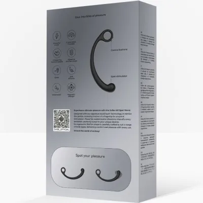 Axi Vibrierender Massagestab Schwarz – Snail Vibe