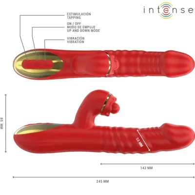 Thalia Vibration & Shock & Tapping Red | Intense