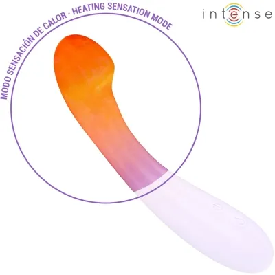 Becky Vibrator 19cm Heizbar 7 Modi Lila | Intense