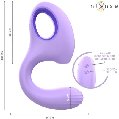 Baxter Vibrator & Stimulator Purple | Intense