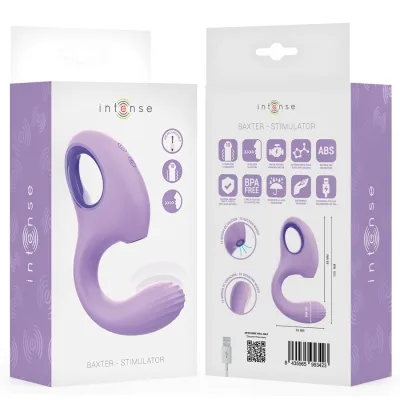 Baxter Vibrator & Stimulator Purple | Intense