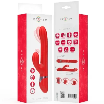 Lele Multifunktionsvibrator Rot | Intense