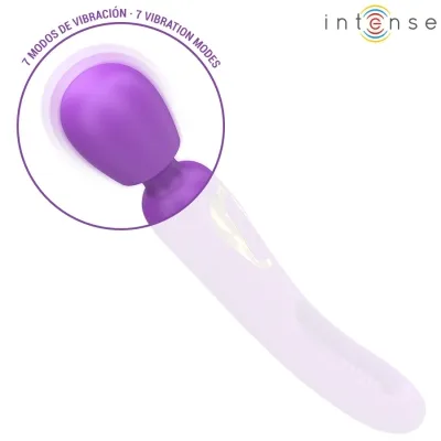 Christy Vibrating Wand with Snapping Tongue – Intense