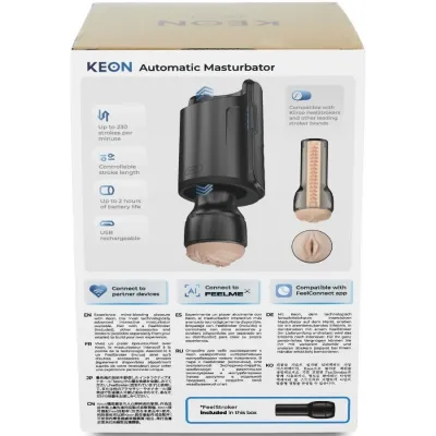 Keon Wifi Combo Automatischer Masturbator + Feel Stroker – Kiiroo
