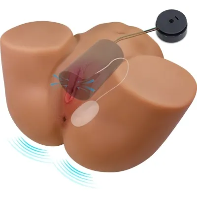Geriann Weiblicher Po-Vibrator + Sauger Mit Ton 5.5kg – Crazy Bull