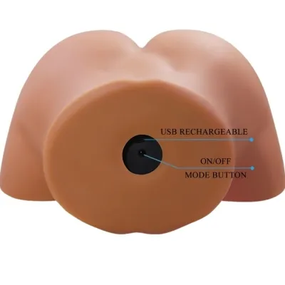 Ilana Weiblicher Po Vibrator + Sauger Mit Ton 6.8kg – Crazy Bull