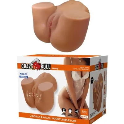 Wendy Weiblicher Po Vibrator + Sauger Mit Ton 11kg – Crazy Bull