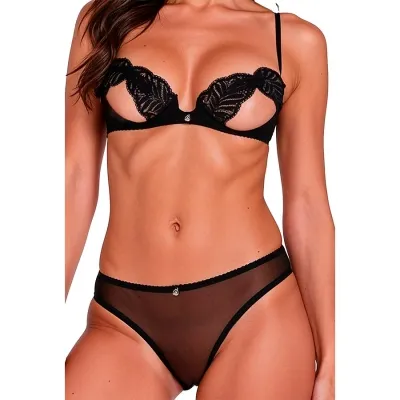 Intimari Bh + Slip Set Schwarz L/Xl – Passion