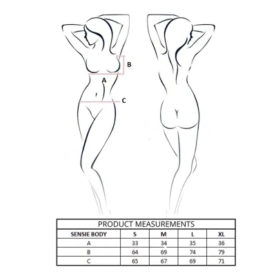 Sensie Body Black L/Xl – passion
