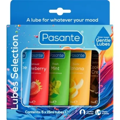 Flavored Lubricant 5 Units of 15ml each – Pasante