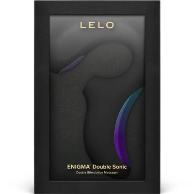 Enigma Dual Sonic Vibrator Point G Black | Lelo