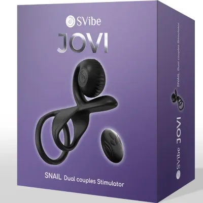 Jovi Paarring Fernbedienung Schwarz – Snail Vibe