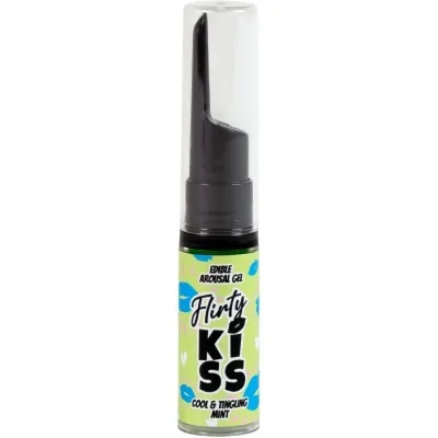 Flirty Kiss Gels Mit Oralen Erdbeere & Minze 2 X 8gr – Secretplay