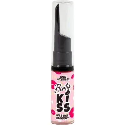 Flirty Kiss Gels Mit Oralen Erdbeere & Minze 2 X 8gr – Secretplay