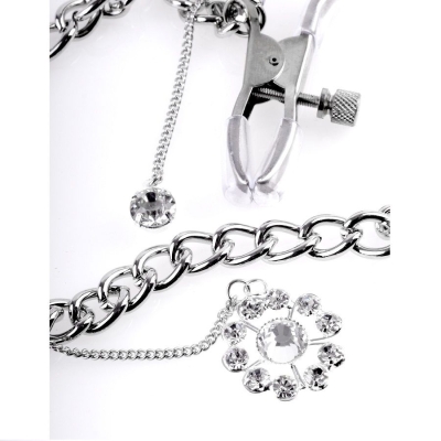 Crystal Nipple Clamps | Fetish Fantasy