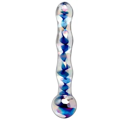 Nr. 08 Handgeblasener Glasmassager – Icicles
