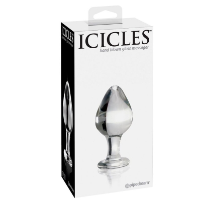 Nr. 25 Handgeblasener Glasdildo | Icicles