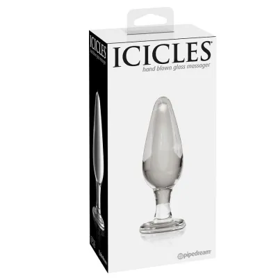 Nr. 26 Handgeblasener Glasdildo – Icicles