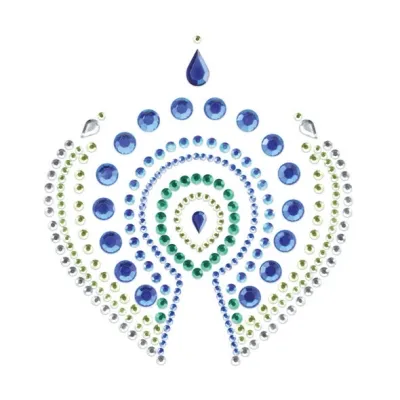 Flamboyant Blau Und Grün – Bijoux