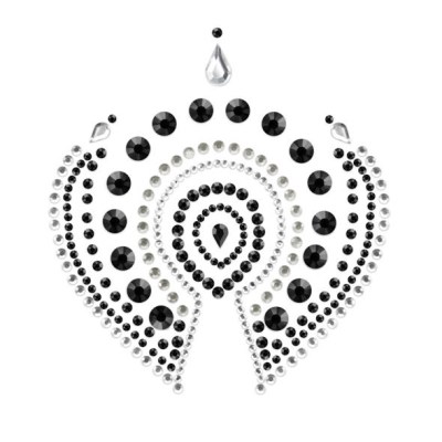 Flamboyant Schwarz Silber | Bijoux