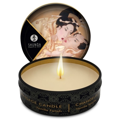 SHUNGA -  MINI CARESS BY CANDLELIGHT DISPLAY MASSAGEKERZEN 24 EINHEITEN